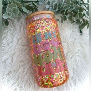 Colorful Glitter Dog Treat‎ Jar